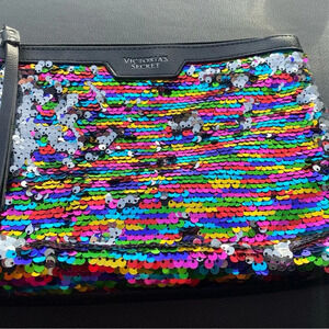 Victorias Secret Sequin Clutch purse bag
